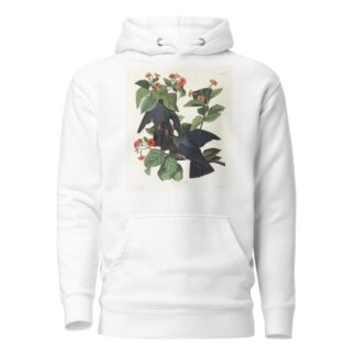 White-crowned pigeon by John James Audubon Hoodie