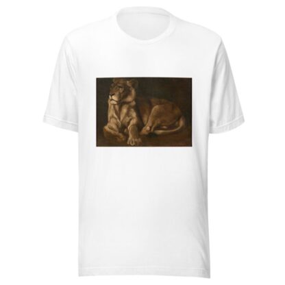 Lionne couchée by Auguste Lançon T-Shirt