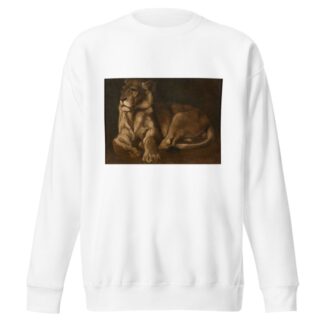 Lionne couchée by Auguste Lançon Sweatshirt
