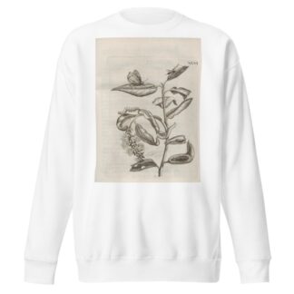 Der Raupen wunderbare Verwandelung und sonderbare Blumen-Nahrung Pl.097 by Maria Sibylla Merian Sweatshirt