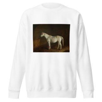 Reel with Gray Racehorse by Edward Troye Sweatshirt