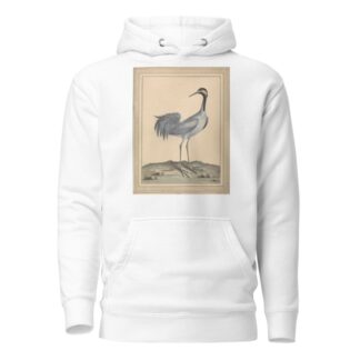 A Crane by William Hayes Hoodie