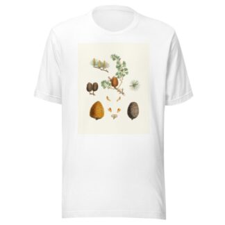Pinus deodara = Indian cedar by Aylmer Bourke Lambert T-Shirt