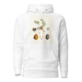 Pinus deodara = Indian cedar by Aylmer Bourke Lambert Hoodie