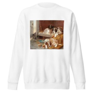 An Unexpected Visitor by Edwin Frederick Holt Sweatshirt