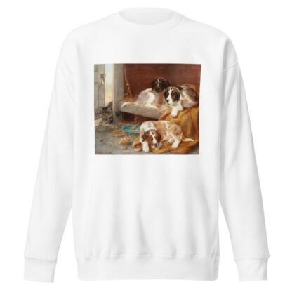 An Unexpected Visitor by Edwin Frederick Holt Sweatshirt