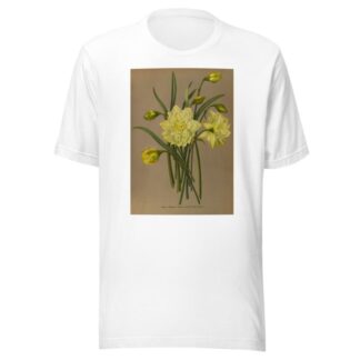 Double Narcissus Sulphur Kroon by Arentina Hendrica Arendsen T-Shirt