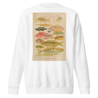 Great Barrier Reef Fishes II by William Saville-Kent Sweatshirt