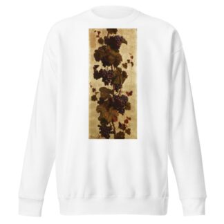 Weinreben, weiß und rot by William Hughes Sweatshirt