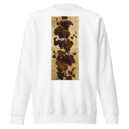Weinreben, weiß und rot by William Hughes Sweatshirt