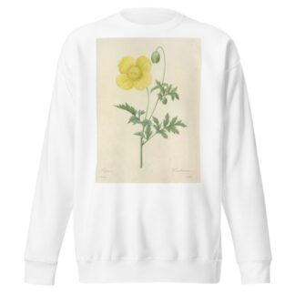 Choix des plus belles fleurs pl 060 by Pierre Joseph Redouté Sweatshirt