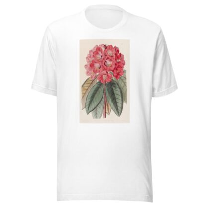 Rhododendron Rollissonii by Sydenham Edwards T-Shirt