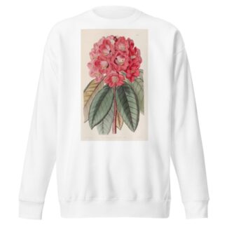 Rhododendron Rollissonii by Sydenham Edwards Sweatshirt