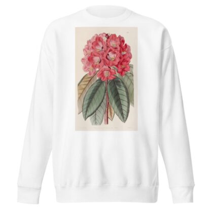 Rhododendron Rollissonii by Sydenham Edwards Sweatshirt