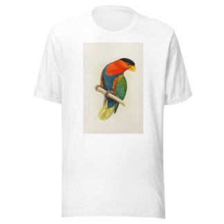 Tri-Coloured or Black-Capped Lory by Alexander Francis Lydon T-Shirt