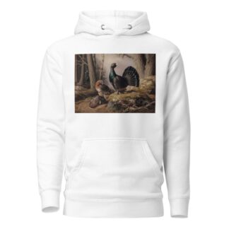Capercaillies Courting by Ferdinand von Wright Hoodie