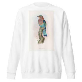 Indian Roller by John Gould Sweatshirt