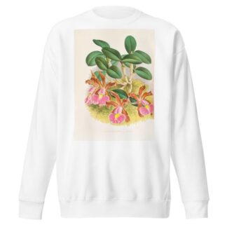 Cattleya schilleriana by Jean Jules Linden Sweatshirt