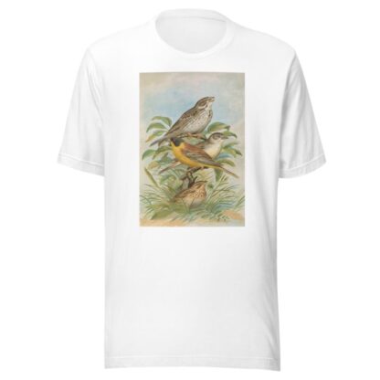 Miliaria calandra, Emberiza melanocephala Scopoli by Johann Friedrich Naumann T-Shirt