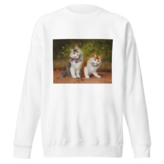 Two kittens by Sophie Sperlich Sweatshirt