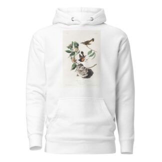 American redstart by John James Audubon Hoodie