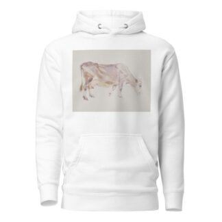 Stående ko by Agnes Lunn Hoodie
