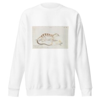 Banded Palm Civet by Charles Hamilton Smith Sweatshirt