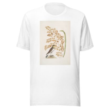 Gramen Myloicophoron Oxyphyllon Carolinianum, The Sea-side Oat; Alauda gutture flavo, The Lark. by Mark Catesby T-Shirt