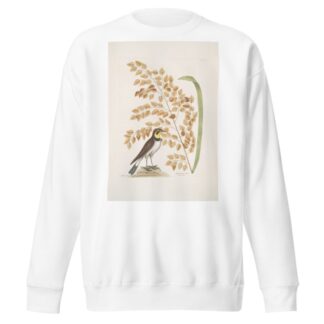 Gramen Myloicophoron Oxyphyllon Carolinianum, The Sea-side Oat; Alauda gutture flavo, The Lark. by Mark Catesby Sweatshirt