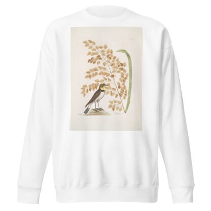 Gramen Myloicophoron Oxyphyllon Carolinianum, The Sea-side Oat; Alauda gutture flavo, The Lark. by Mark Catesby Sweatshirt