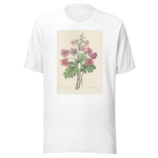 Choix des plus belles fleurs pl 081 by Pierre Joseph Redouté T-Shirt