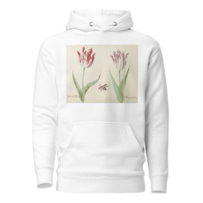 Twee tulpen met vliegende kever General va(n) Horne Amaral pot Bacer by Jacob Marrel Hoodie