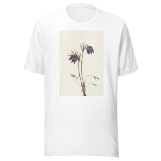 American Pasqueflower by Mary Vaux Walcott T-Shirt