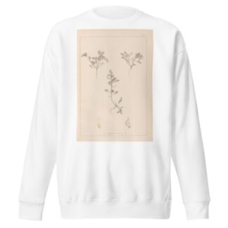 Herbier de la flore française Pl.0401 by Louis Antoine Cusin Sweatshirt