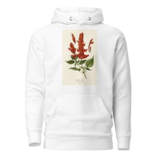 Scarlet Sage by Edward Step Hoodie