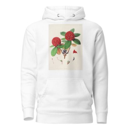 The Rhododendrons of Sikkim-Himalaya Pl.25 by Walter Hood Fitch Hoodie