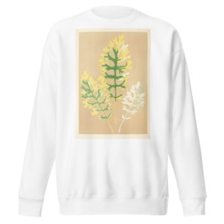 Cineraria Maritima Fairbairnianum by Edward Joseph Lowe Sweatshirt