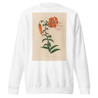 Lilium tigrinum by Gaetano Savi Sweatshirt
