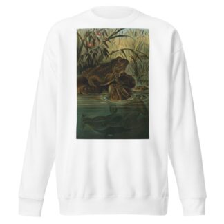 Bull-Frog. by John George Wood Sweatshirt