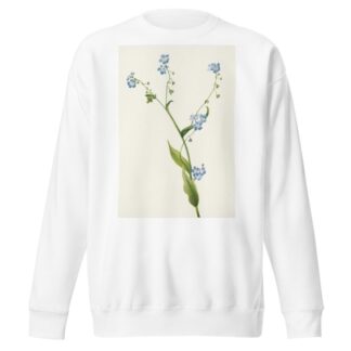 Bur-forget-me-not. Lappula diffusa by Mary Vaux Walcott Sweatshirt