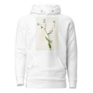 Bur-forget-me-not. Lappula diffusa by Mary Vaux Walcott Hoodie