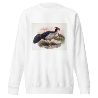 Euplocamus melanotis. by Joseph Smit Sweatshirt