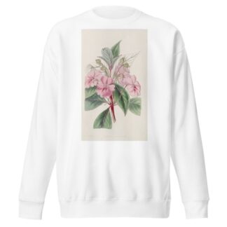 Broad-petaled Balsam by Sydenham Edwards Sweatshirt