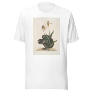Sciurus Niger, The Black-Squirrel; Calceolus, The Lady’s Slipper. by Mark Catesby T-Shirt