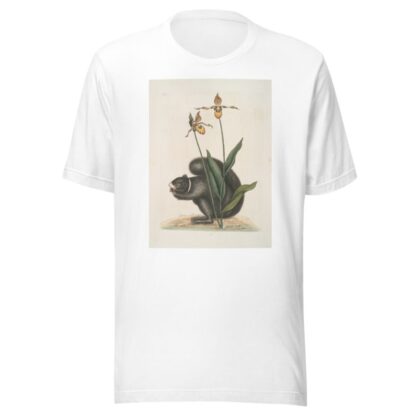 Sciurus Niger, The Black-Squirrel; Calceolus, The Lady’s Slipper. by Mark Catesby T-Shirt