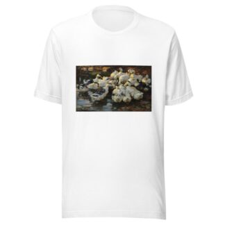 Enten am Freßnapf by Alexander Koester T-Shirt