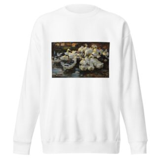 Enten am Freßnapf by Alexander Koester Sweatshirt