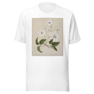 Puawananga – Clematis indivisa by Sarah Featon T-Shirt