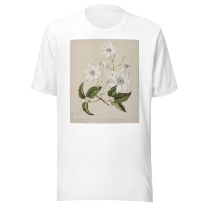 Puawananga – Clematis indivisa by Sarah Featon T-Shirt
