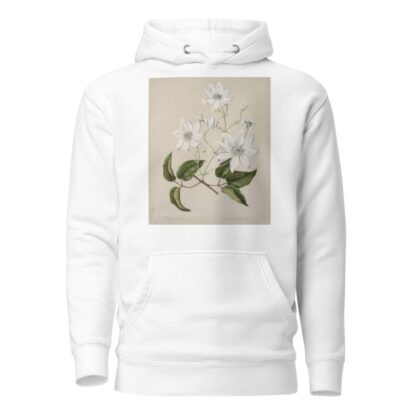 Puawananga – Clematis indivisa by Sarah Featon Hoodie
